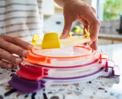 4 Petites Boîtes Alimentaires Rouges 1.1L Nest™ Lock