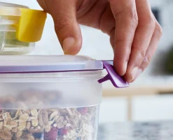 4 Petites Boîtes Alimentaires Rouges 1.1L Nest™ Lock