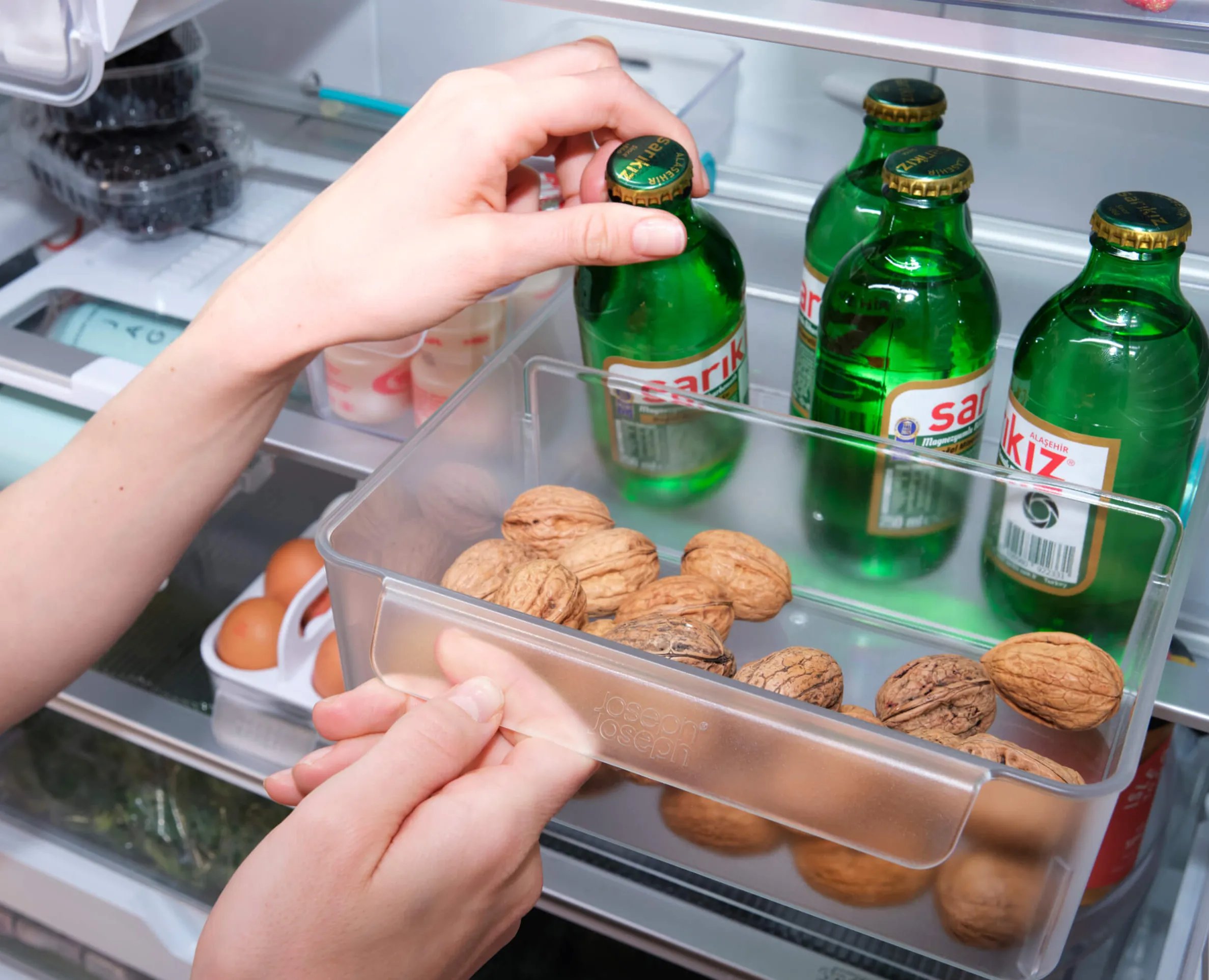 Bac Compartimenté Pour Réfrigérateur Extra Grand FridgeStore™