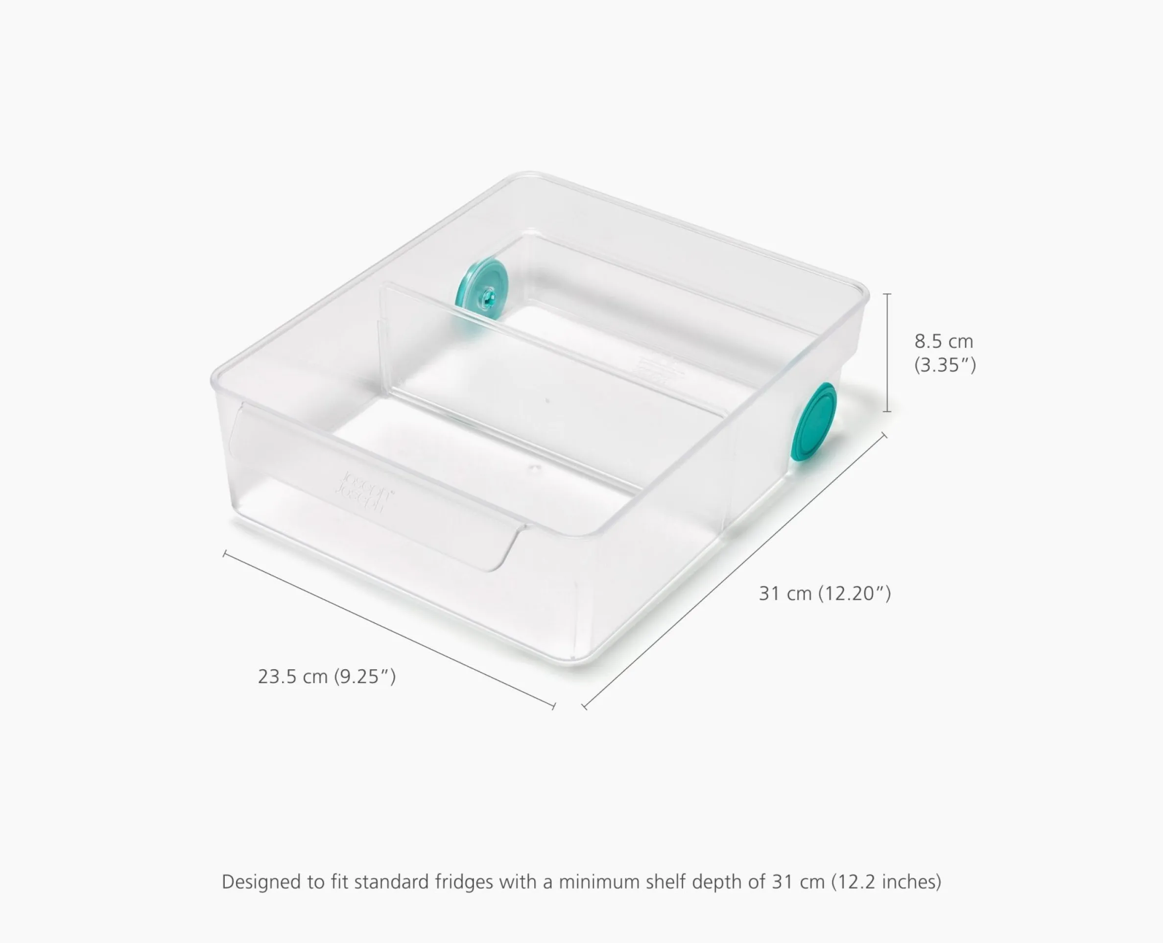 Bac Compartimenté Pour Réfrigérateur Extra Grand FridgeStore™
