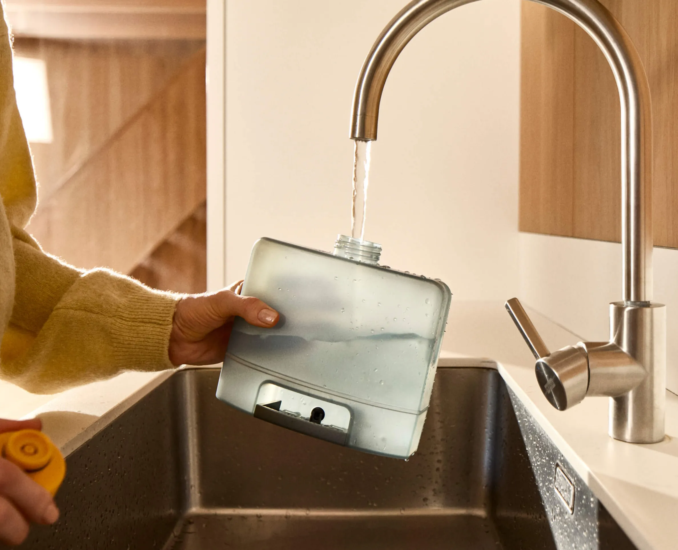 Balai Auto-essorant en Microfibre avec Seau UltraClean