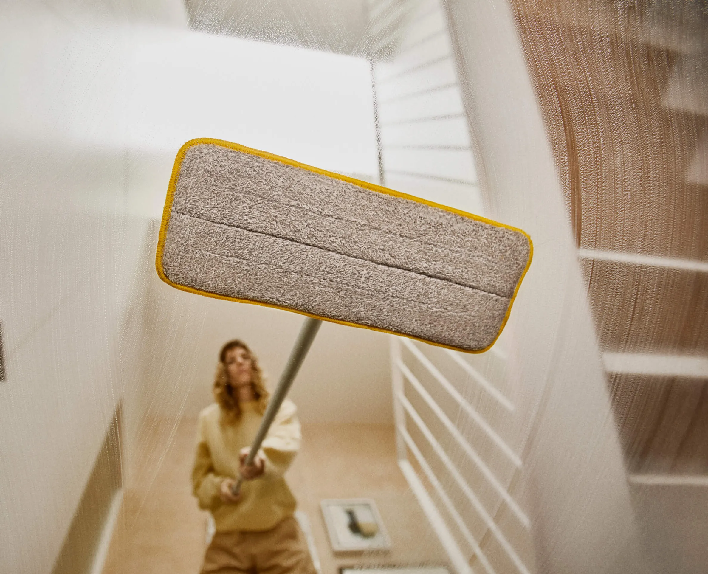 Balai Auto-essorant en Microfibre avec Seau UltraClean