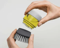 Brosse avec Réservoir Liquide Vaisselle Palm Scrub™