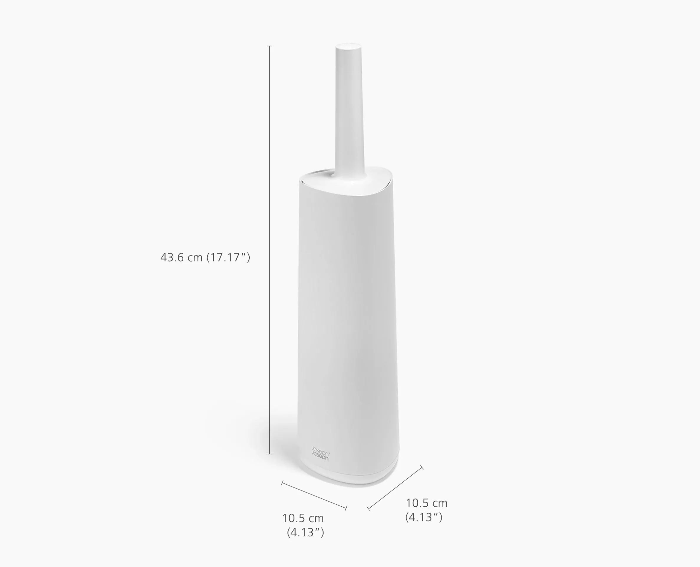 Brosse de Toilette en Silicone Blanche Flex 360™