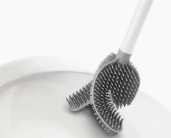 Brosse de Toilette en Silicone Blanche Flex 360™