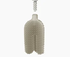 Brosse WC Anti Gouttes Écru Flex™ 360