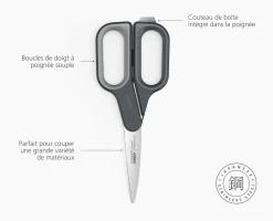 Ciseaux Polyvalents avec Coupe Carton PlusCut™