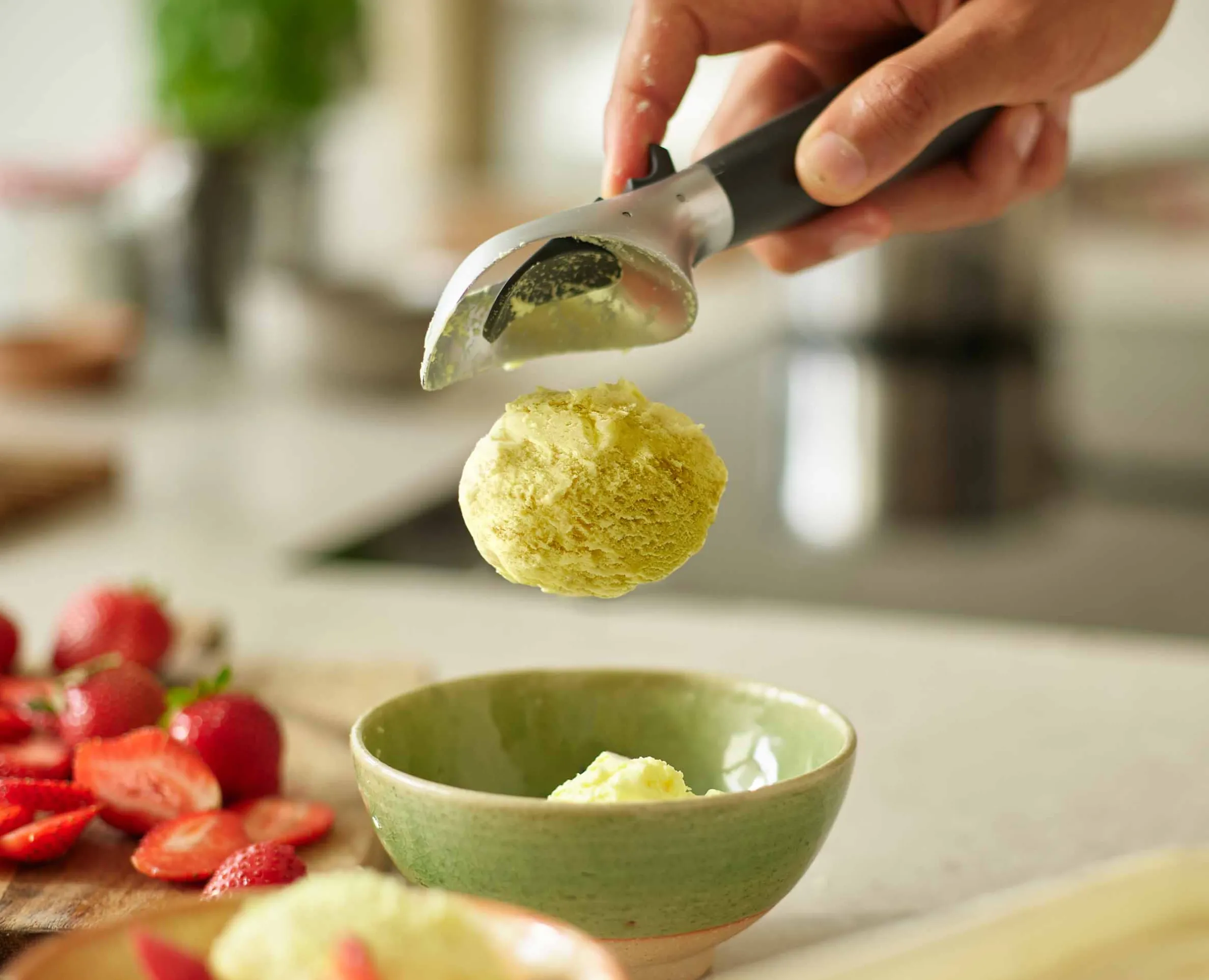 Cuillère à glace Elevate™ grise