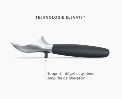 Cuillère à glace Elevate™ grise