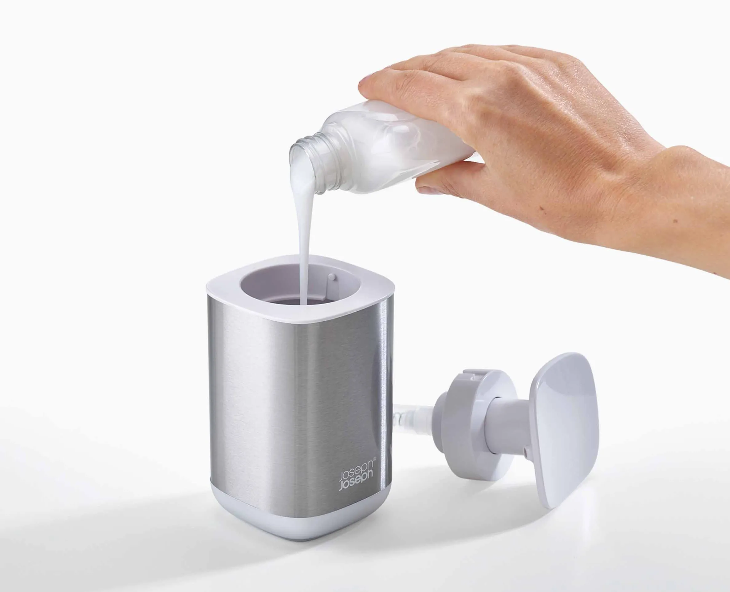 Distributeur de Savon Mains Inox Presto™