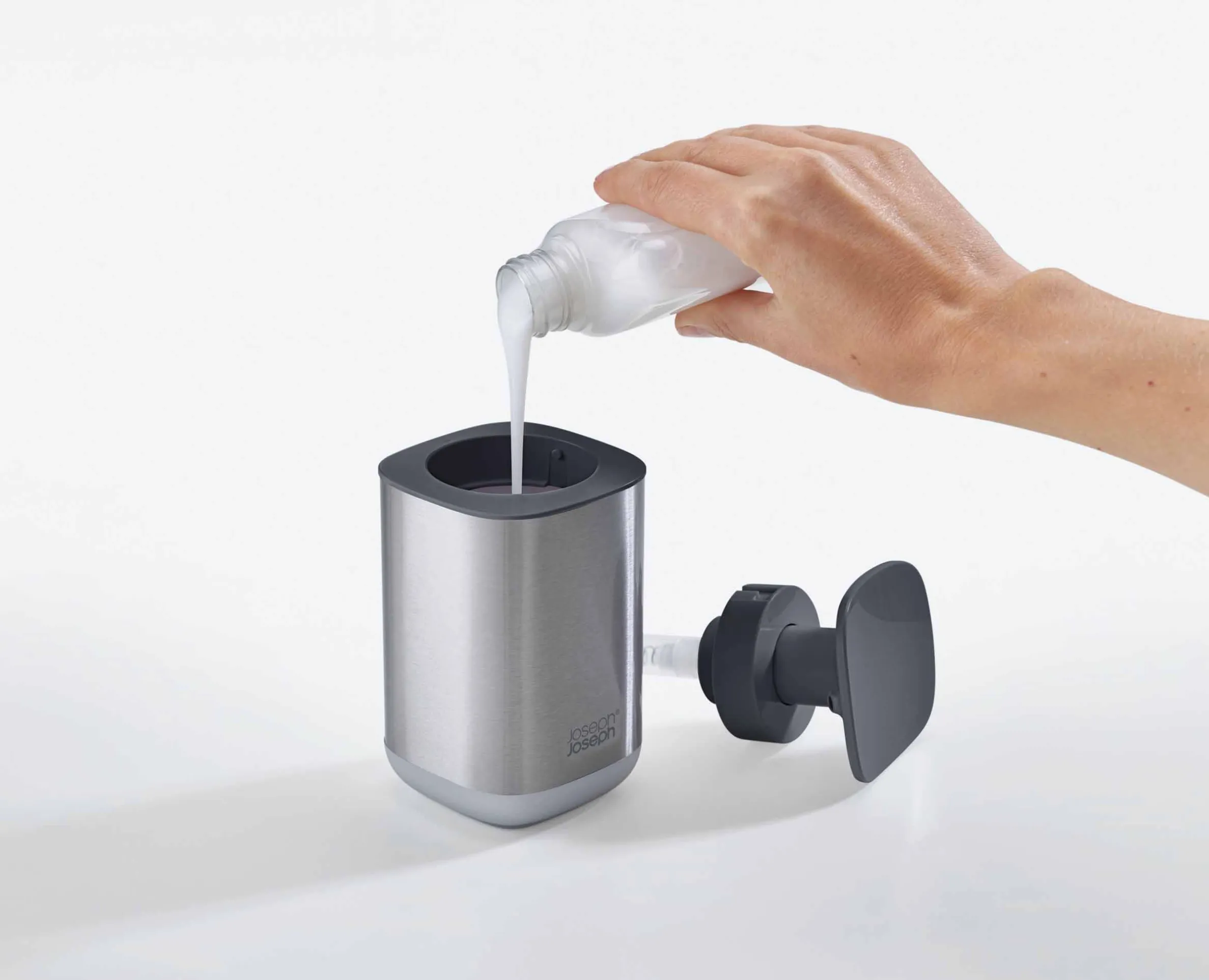 Distributeur de Savon Mains Gris Presto™
