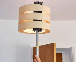 Dépoussiéreur 3-en-1 avec Housse de Rangement et Manche Télescopique CleanTech™