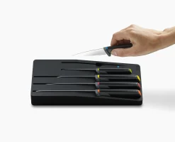 Ensemble de 5 Couteaux de Cuisine Elevate™ Multicolore avec Rangement de Tiroir