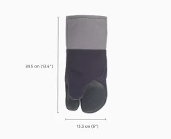 Ensemble de 2 gants de cuisine Pinch™ Easy-grip gris