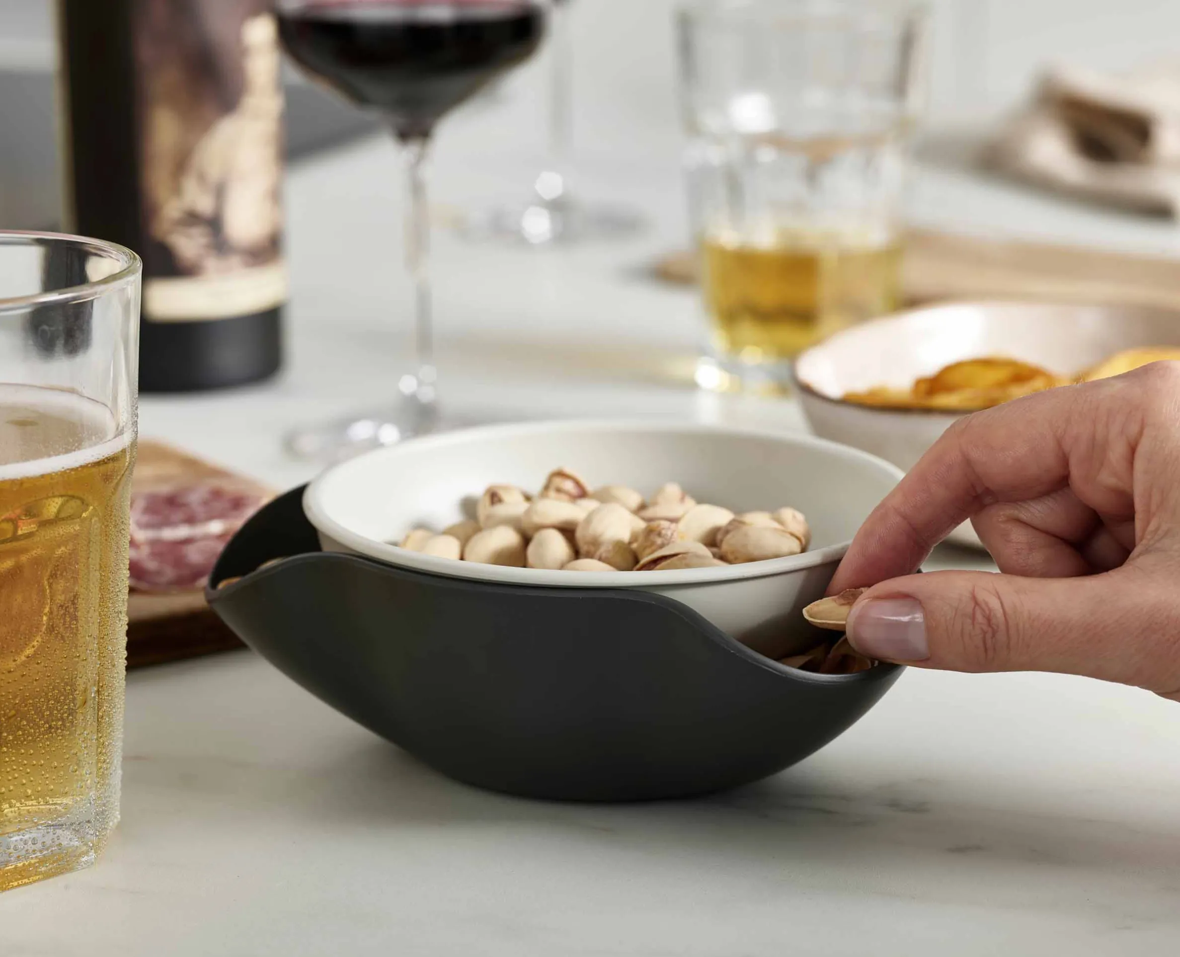 Ensemble de bols pour sel, poivre & service