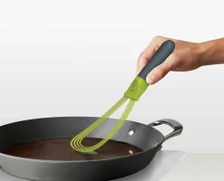 Fouet Ballon et Plat 2-en-1 en Silicone Vert Twist™