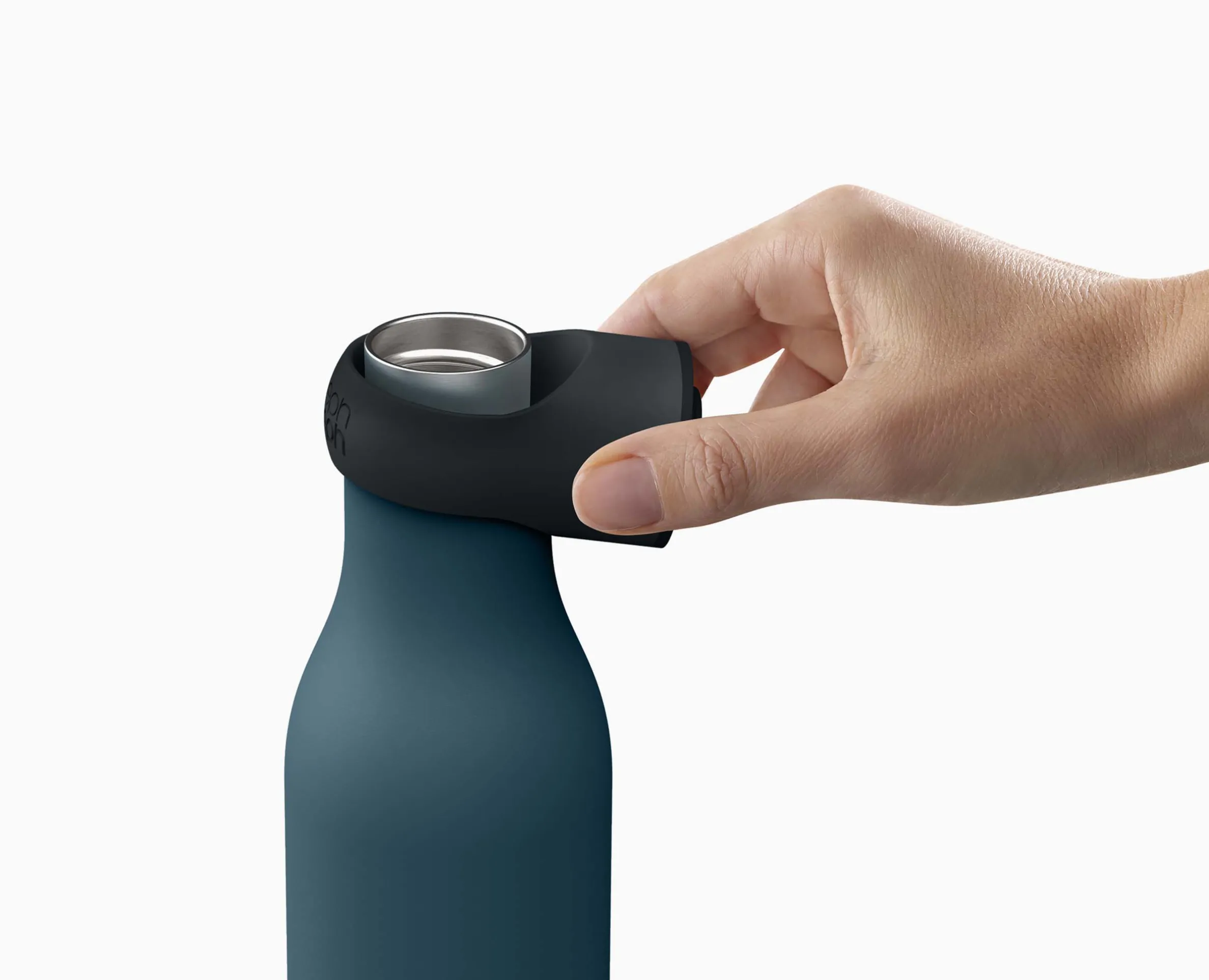 Gourde Isotherme Bleue en Inox 500ml Loop™