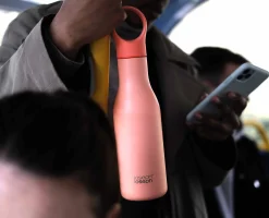 Gourde Isotherme Corail en Inox 500ml Loop™