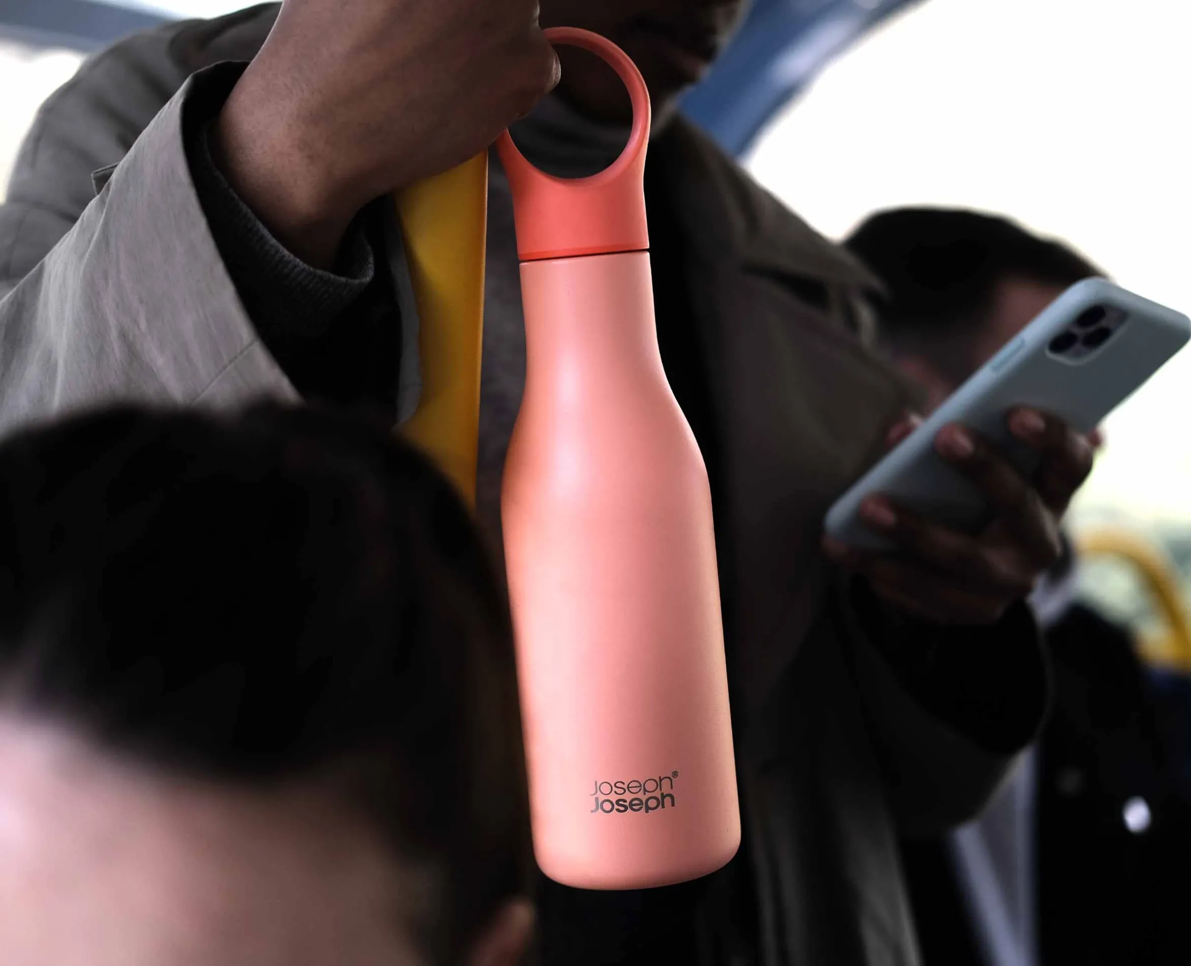 Gourde Isotherme Corail en Inox 500ml Loop™