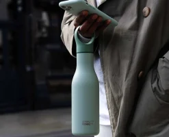 Gourde Isotherme Verte en Inox 500ml Loop™