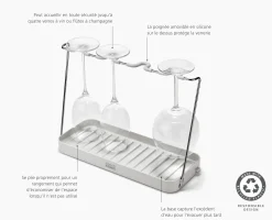 Égouttoir Pliable Pour Verres à Vin Drysmart™