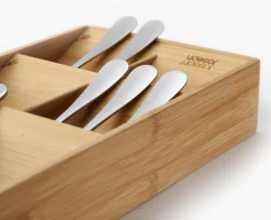 Grand Organisateur de Couverts en Bambou DrawerStore™
