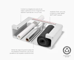 Grand Organisateur Recyclé Pour Film, Aluminium et Sacs Cupboardstore™