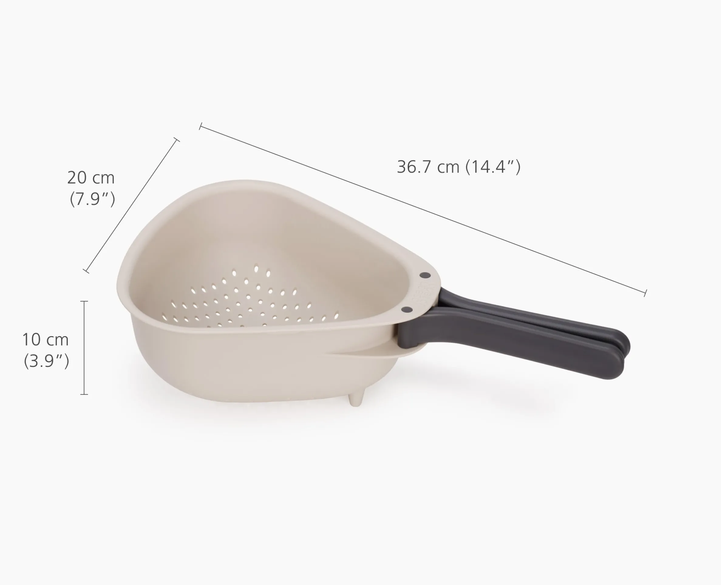Grande Égouttoir avec Poignées Pliantes Droplet™