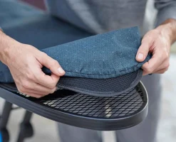 Housse de Table à Repasser Supérieure 130cm Glide Plus Bleu
