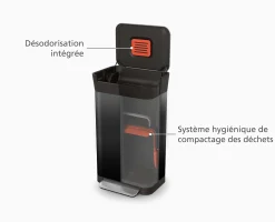 Kit de démarrage compacteur de déchets Titan 30L noir