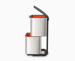 Kit de démarrage poubelle de tri sélectif en acier inoxydable Totem Max 60L