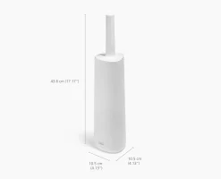 Lot de 2 brosses de toilettes Flex™ 360 blanc brillant