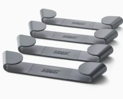 Lot de 4 Porte-couvercles de Casseroles en Gris CupboardStore™