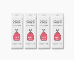 Lot de 4 sacs poubelles pour déchets alimentaires blancs IW2 4L
