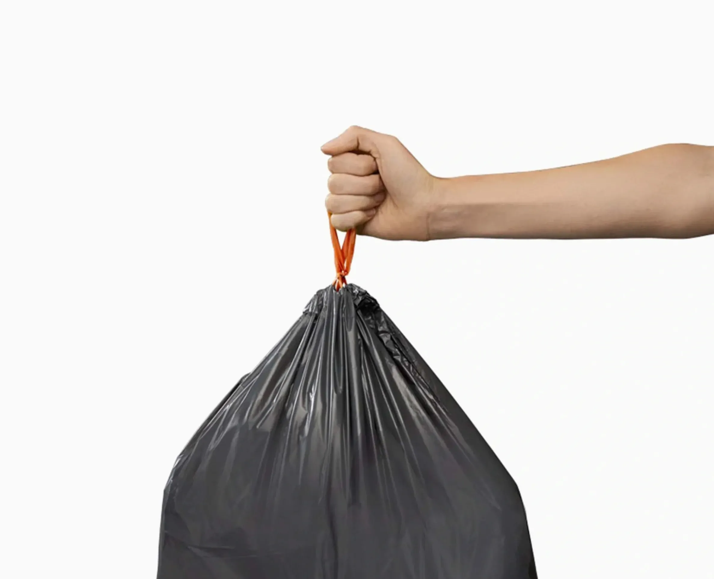 Lot de 4 sacs poubelles recyclés gris IW4 50L