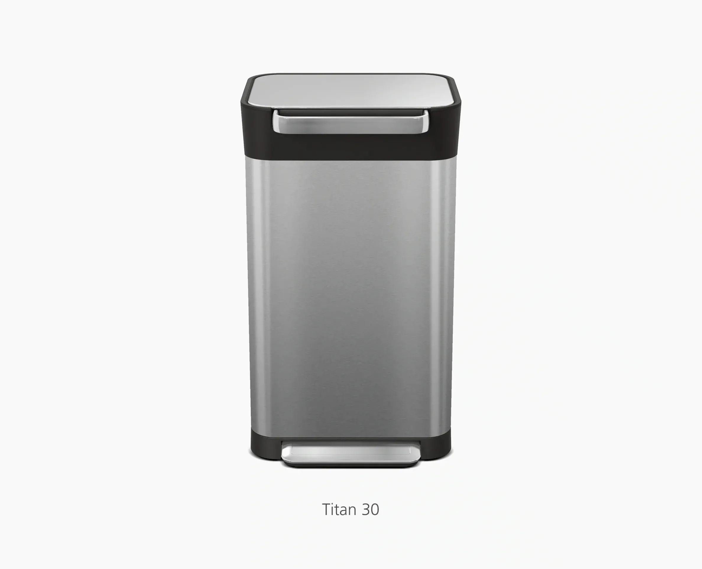 Lot de 4 sacs poubelles recyclés gris IW4 50L