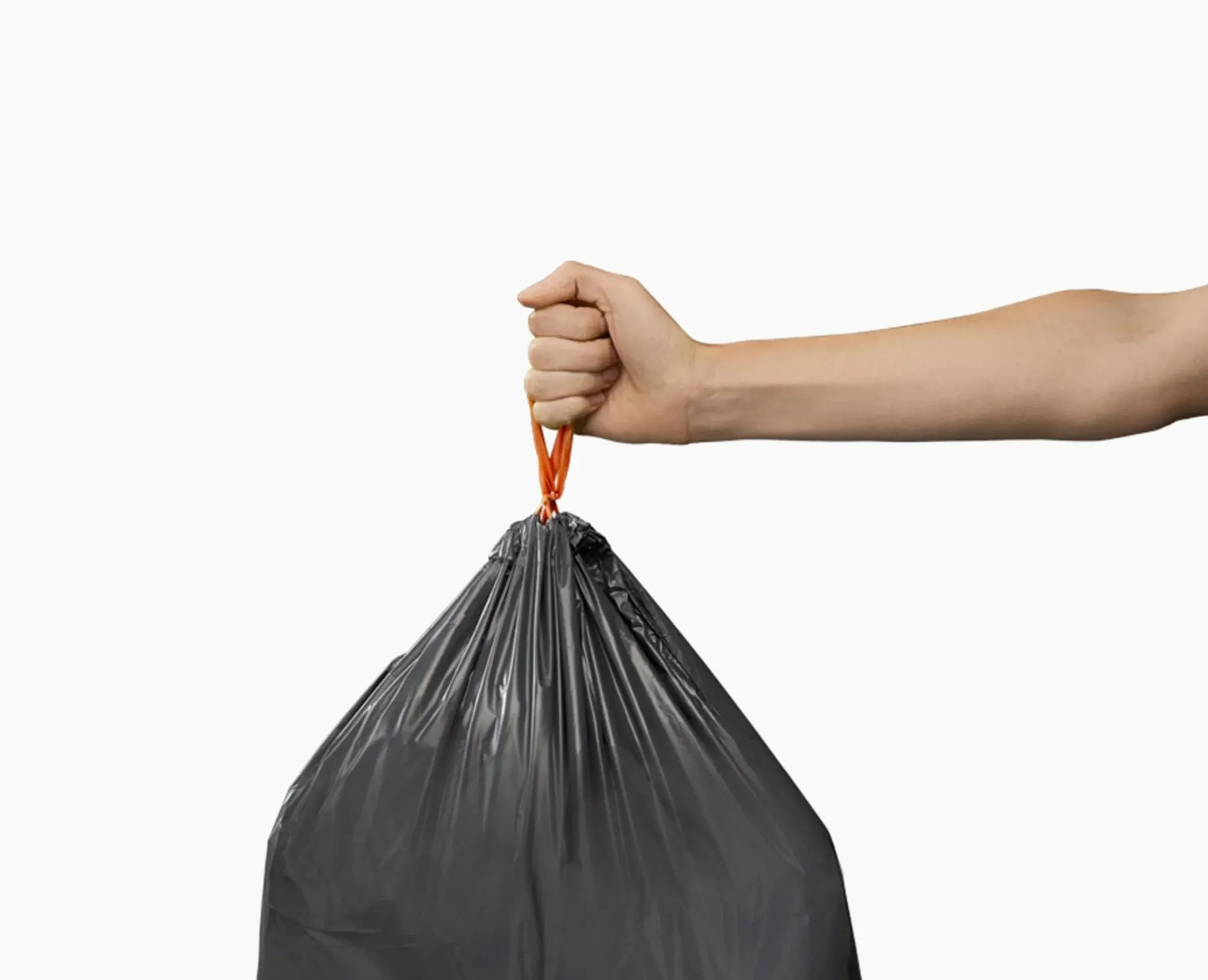 Lot de 4 sacs poubelles recyclés gris IW5 40L