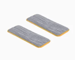 Lot de 2 Tampons en Microfibre de Rechange pour Balai UltraClean