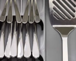 Organisateur de couverts, d'ustensiles et d'accessoires en Gris DrawerStore™