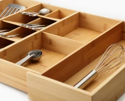 Organisateur de Couverts Extensible Bambou DrawerStore™