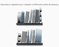 Organisateur de Moules en Gris DrawerStore™