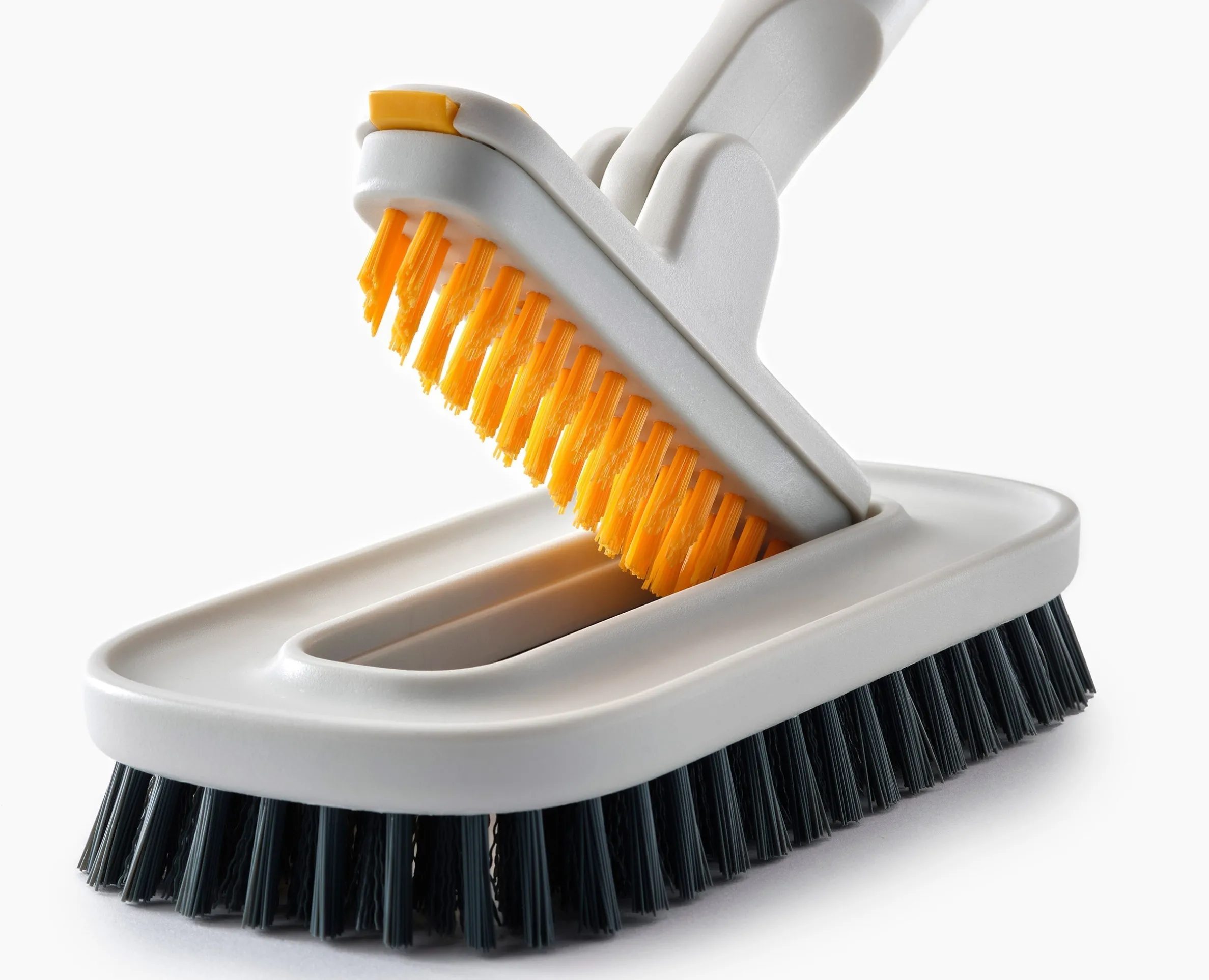 Outil de Nettoyage de Carrelage 2-en-1 avec Manche Télescopique CleanTech™