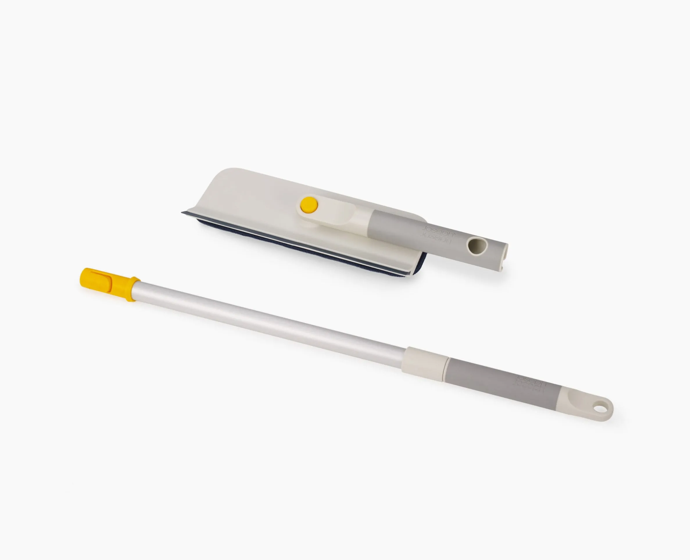 Outil de Nettoyage de Vitres 2-en-1 avec Manche Télescopique CleanTech™