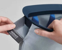 Panier à Linge Deux Compartiments 60L Tota Noir