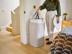 Panier à Linge Simple en Écru 60L Tota One