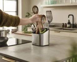 Panier à Ustensiles à Plusieurs Niveaux en Inox Surface™