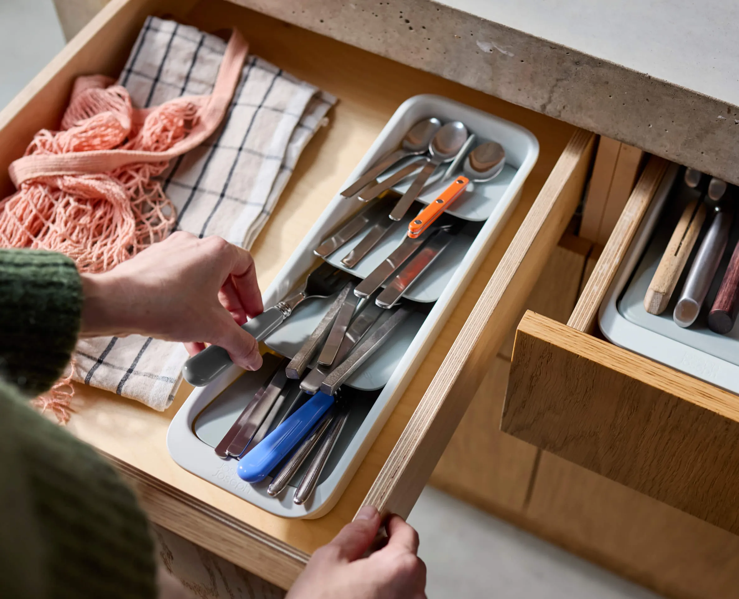 Petit Range-Couverts Étagé Recyclé Drawerstore™