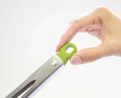Pinces en Inox et Silicone Verrouillables en Gris Elevate™
