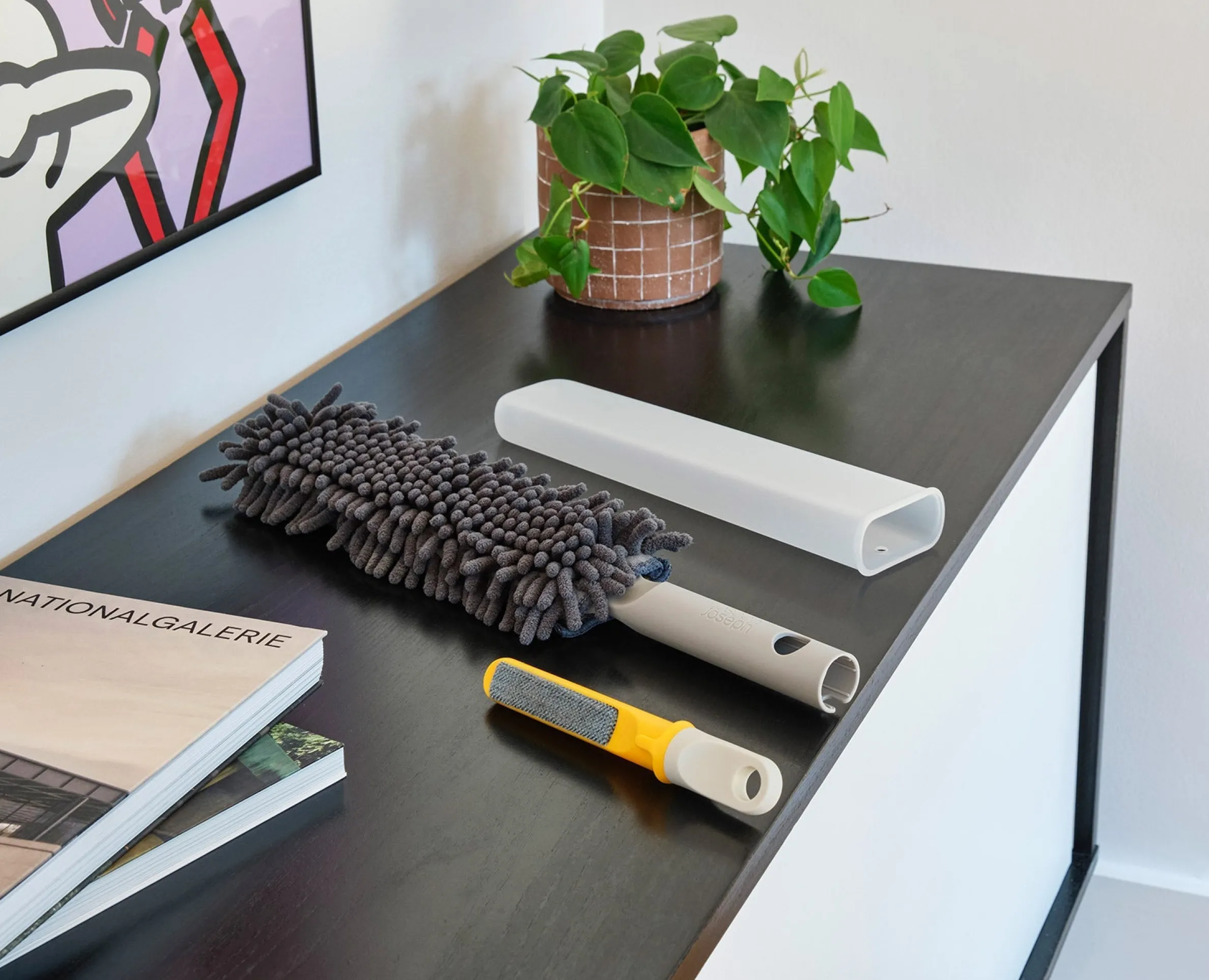 Plumeau Multi-surfaces avec Étui 3-en-1 CleanTech™