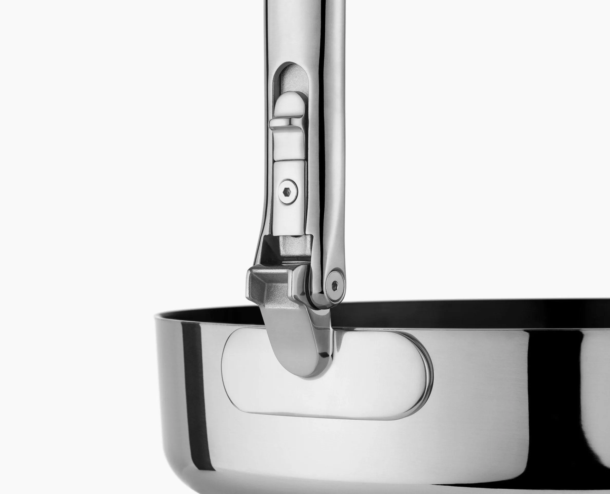 Poêle à Frire Antiadhésive Inox de 28 cm Space Steel